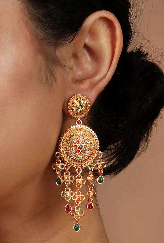 Rajshree Meenakari Beaded Choker Set