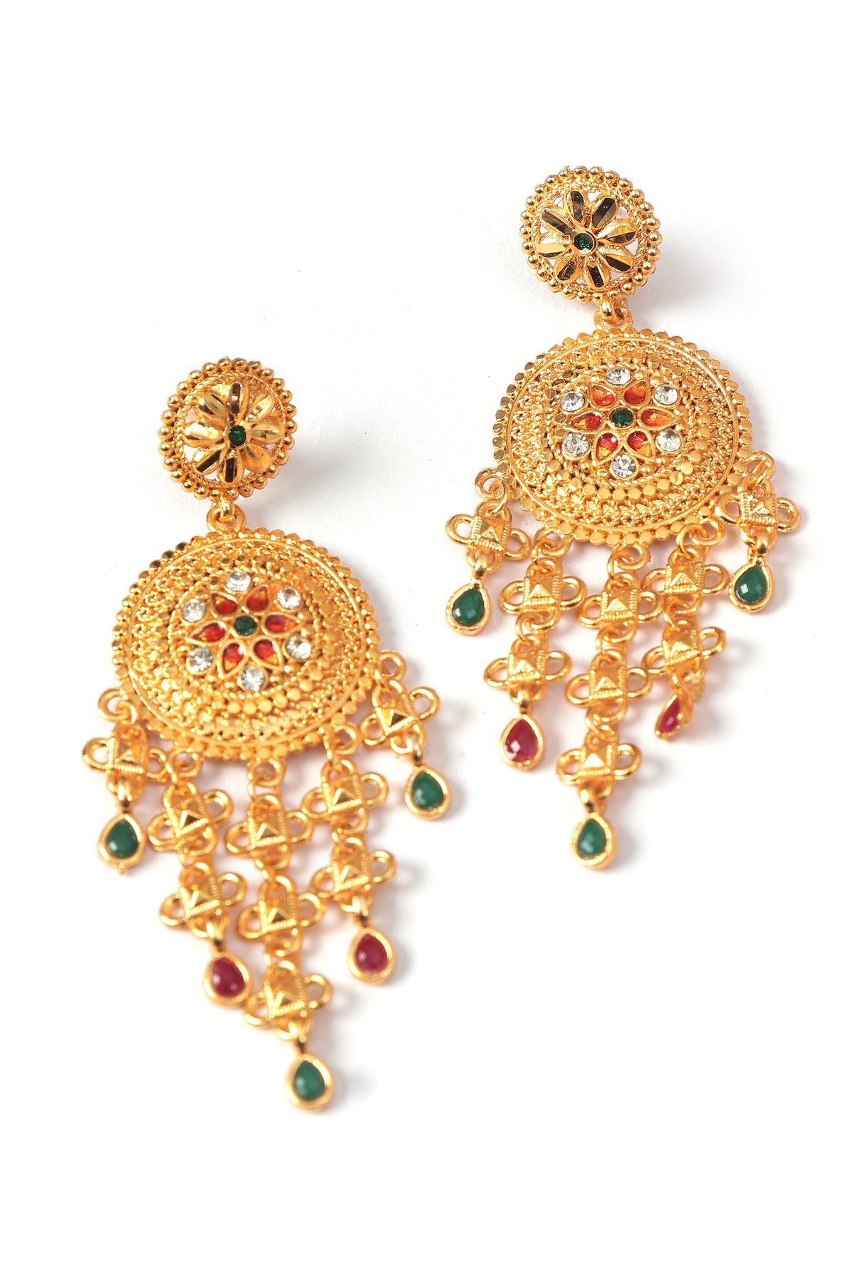 Rajshree Meenakari Beaded Choker Set
