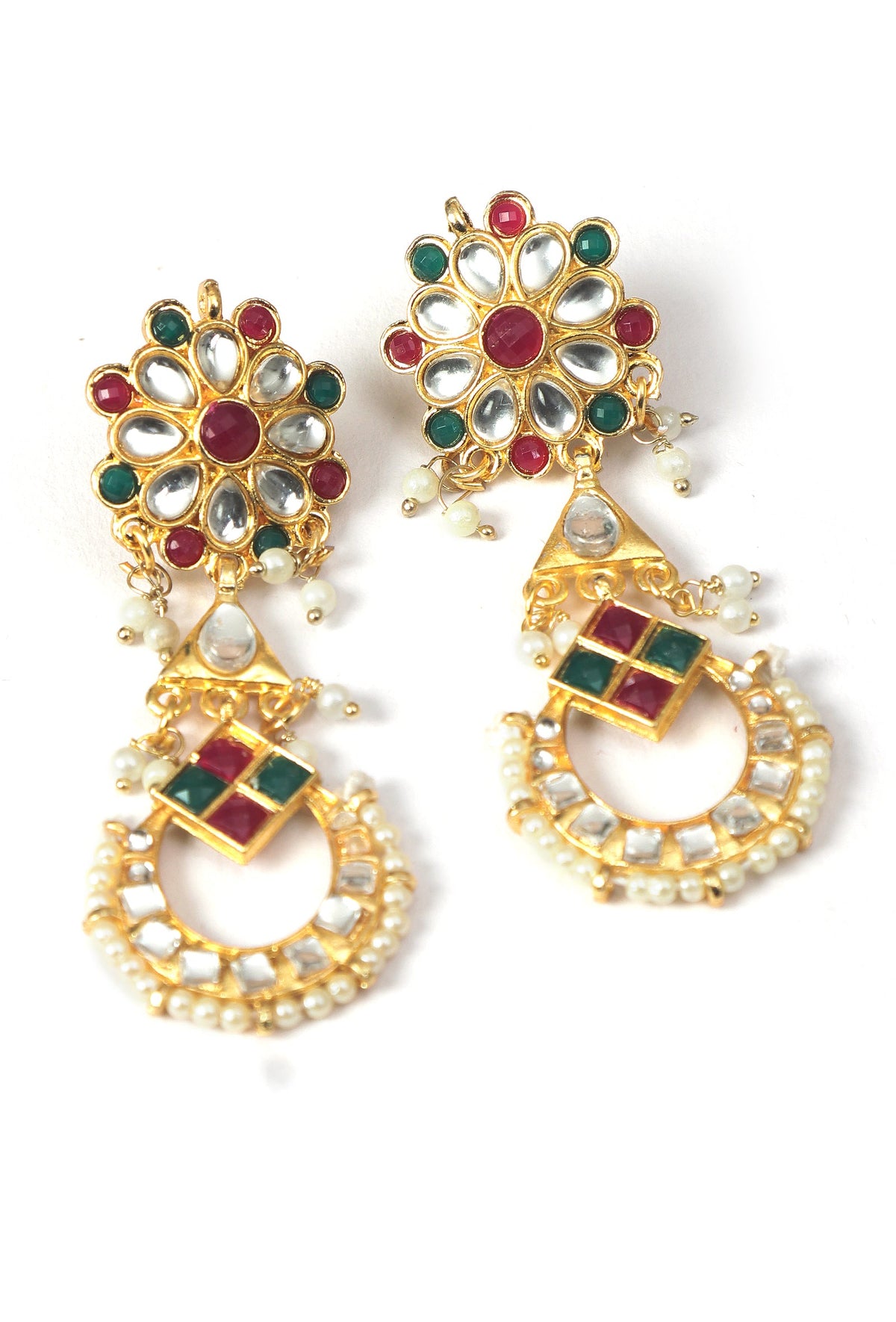 Kundan Pearl Bridal Choker Set