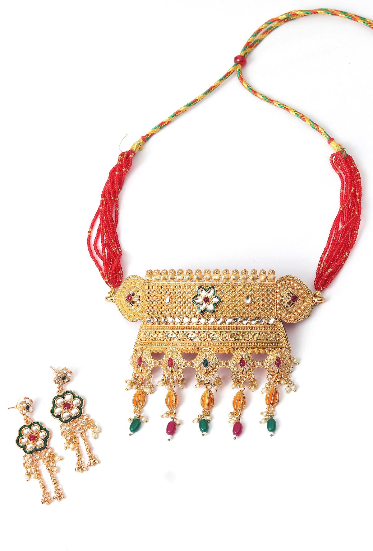 Kanak Ratna Gulbandh Necklace