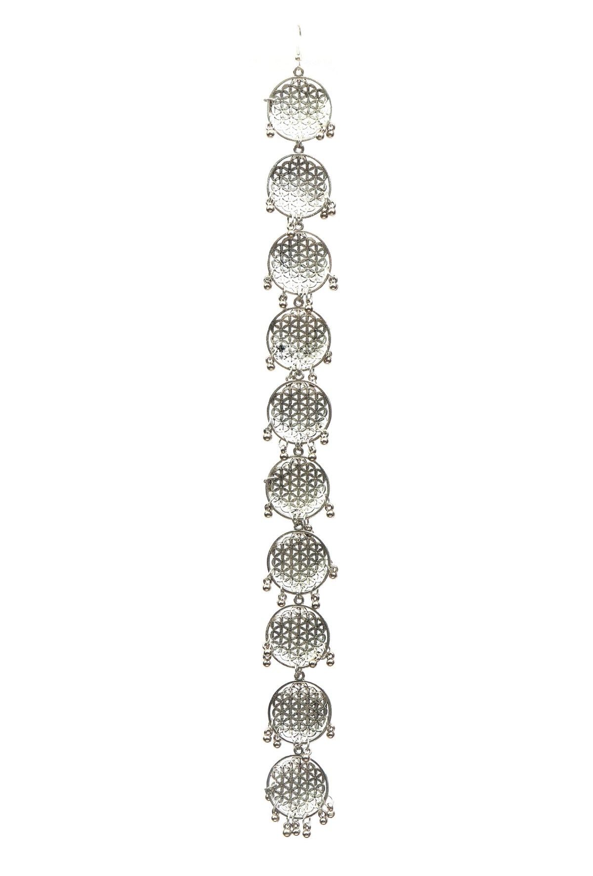 Punjabi Heritage Silver Paranda for Braided Hair