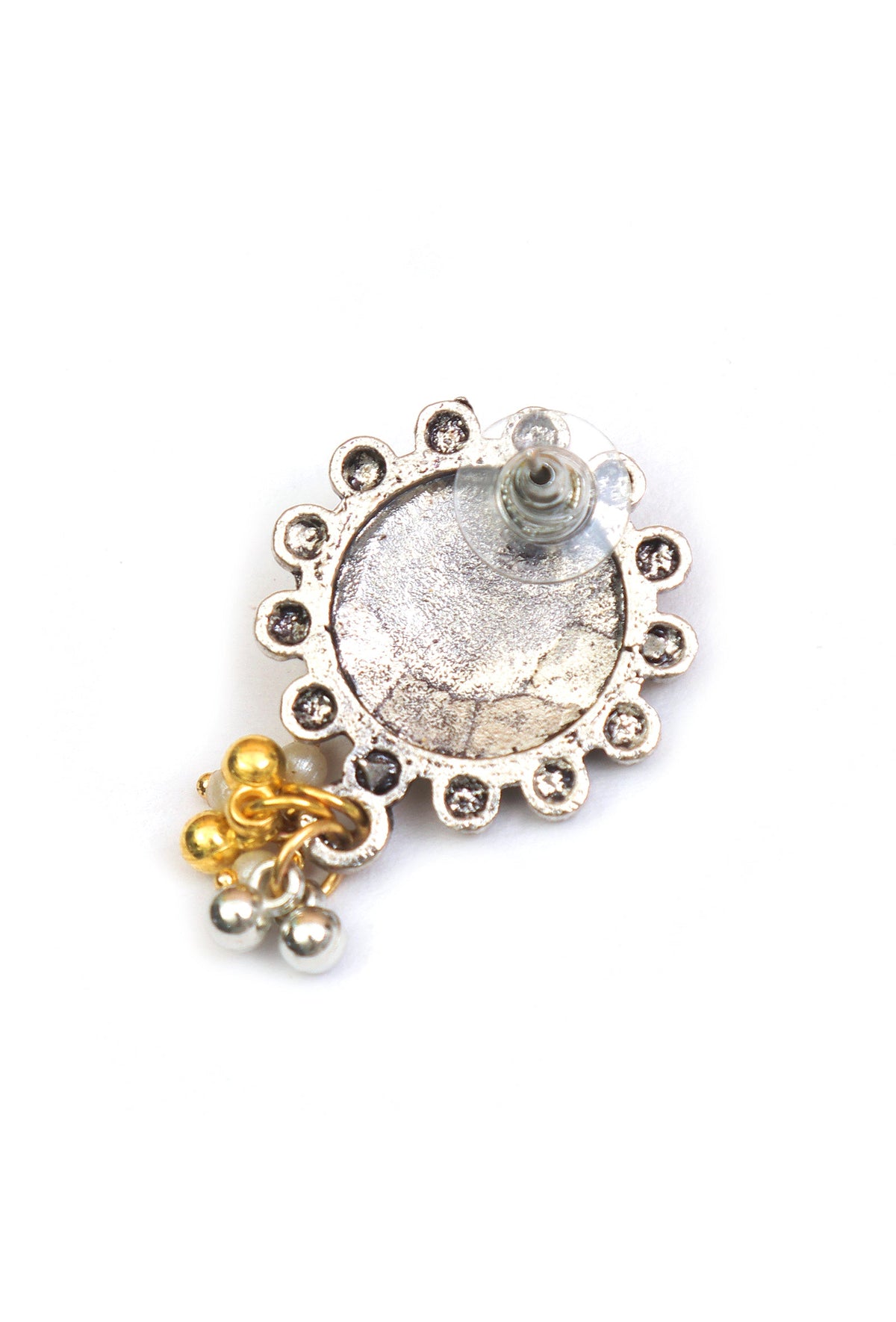 Rajsi Mandala Antique Oxidized Statement Necklace