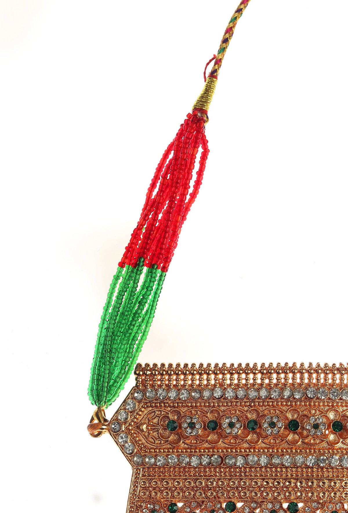 Bridal Rajwadi Kundan Necklace Earrings Set