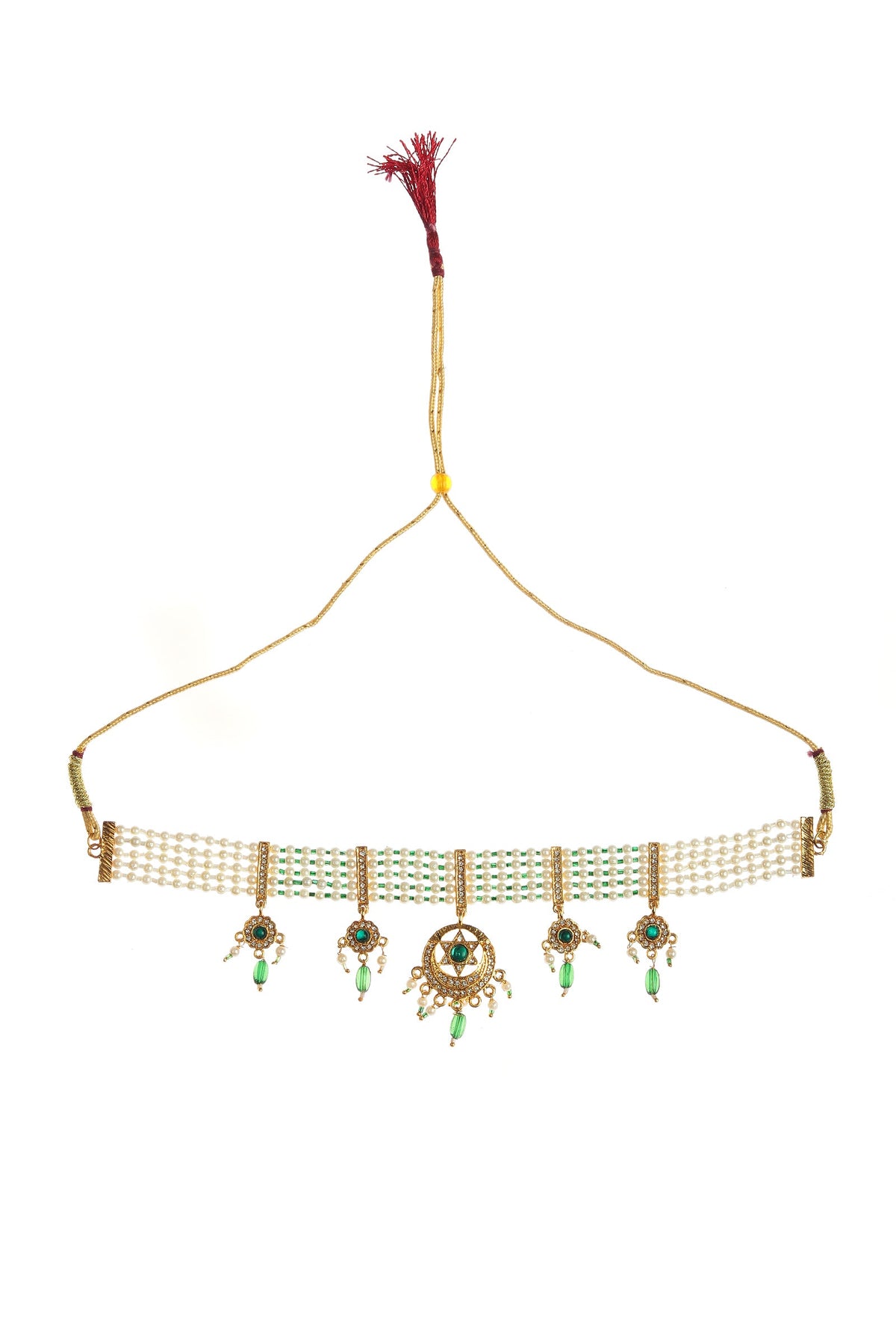 Heritage Emerald Drop Choker