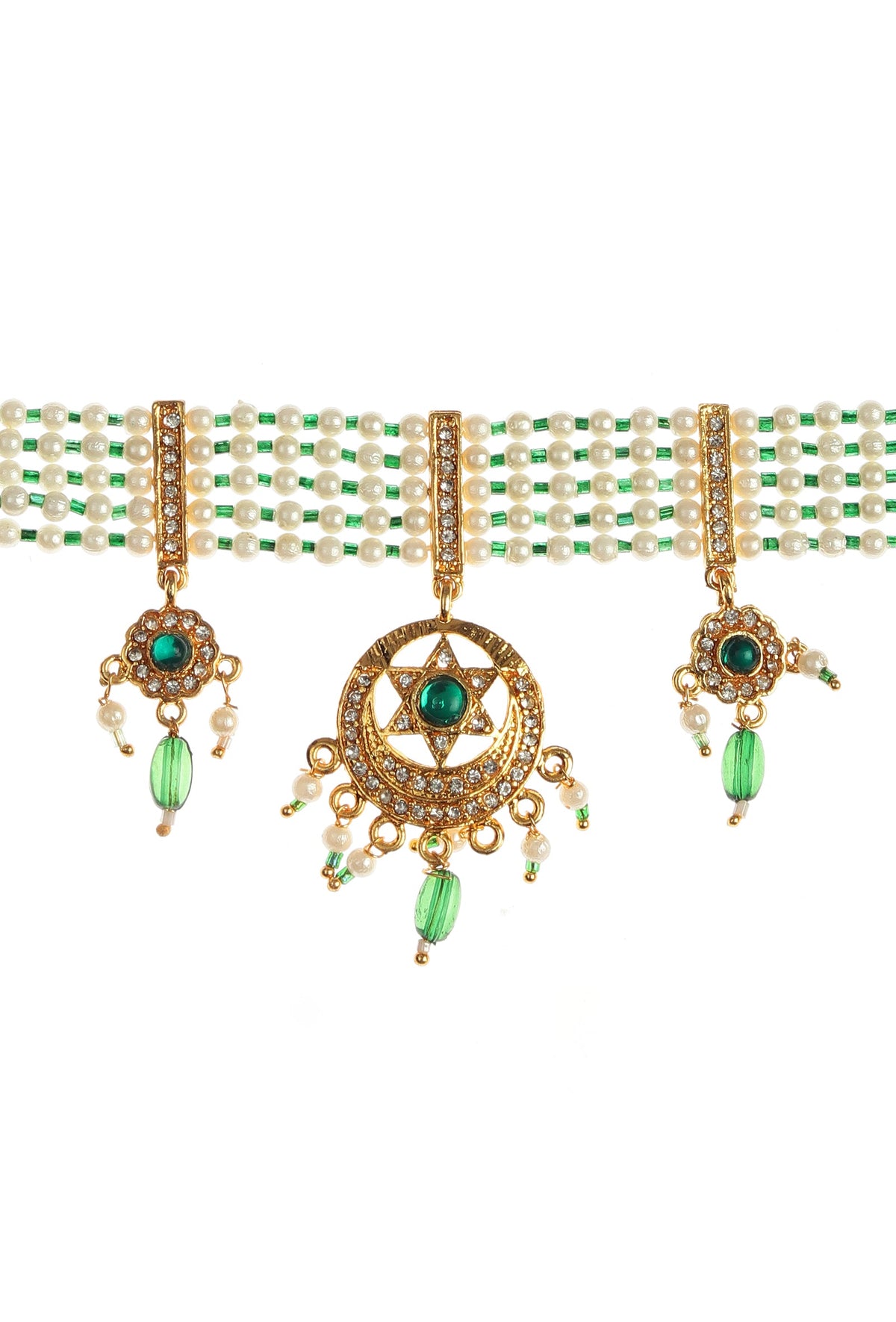 Heritage Emerald Drop Choker