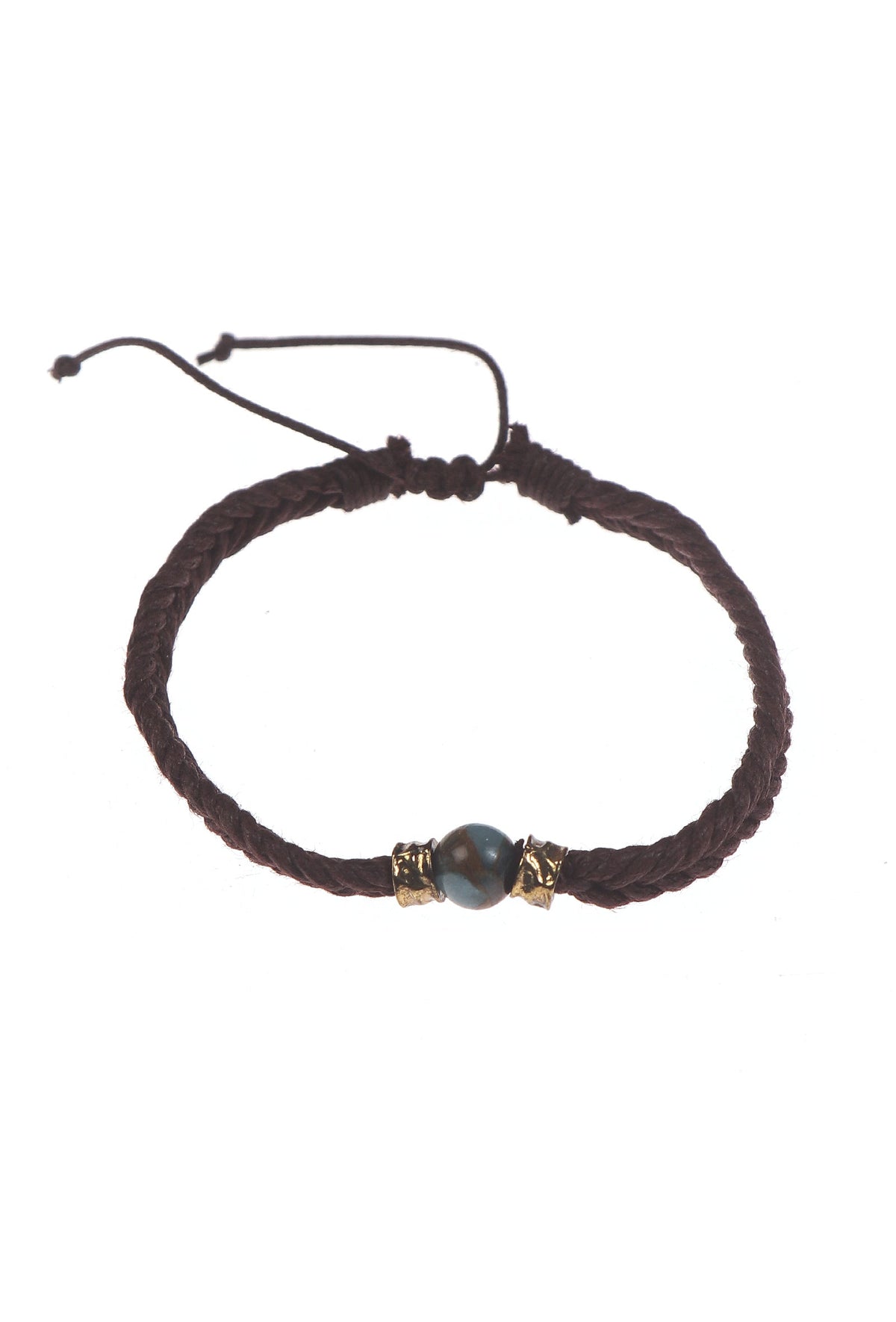 Bohemian Wood & Turquoise Bracelet Collection Unisex