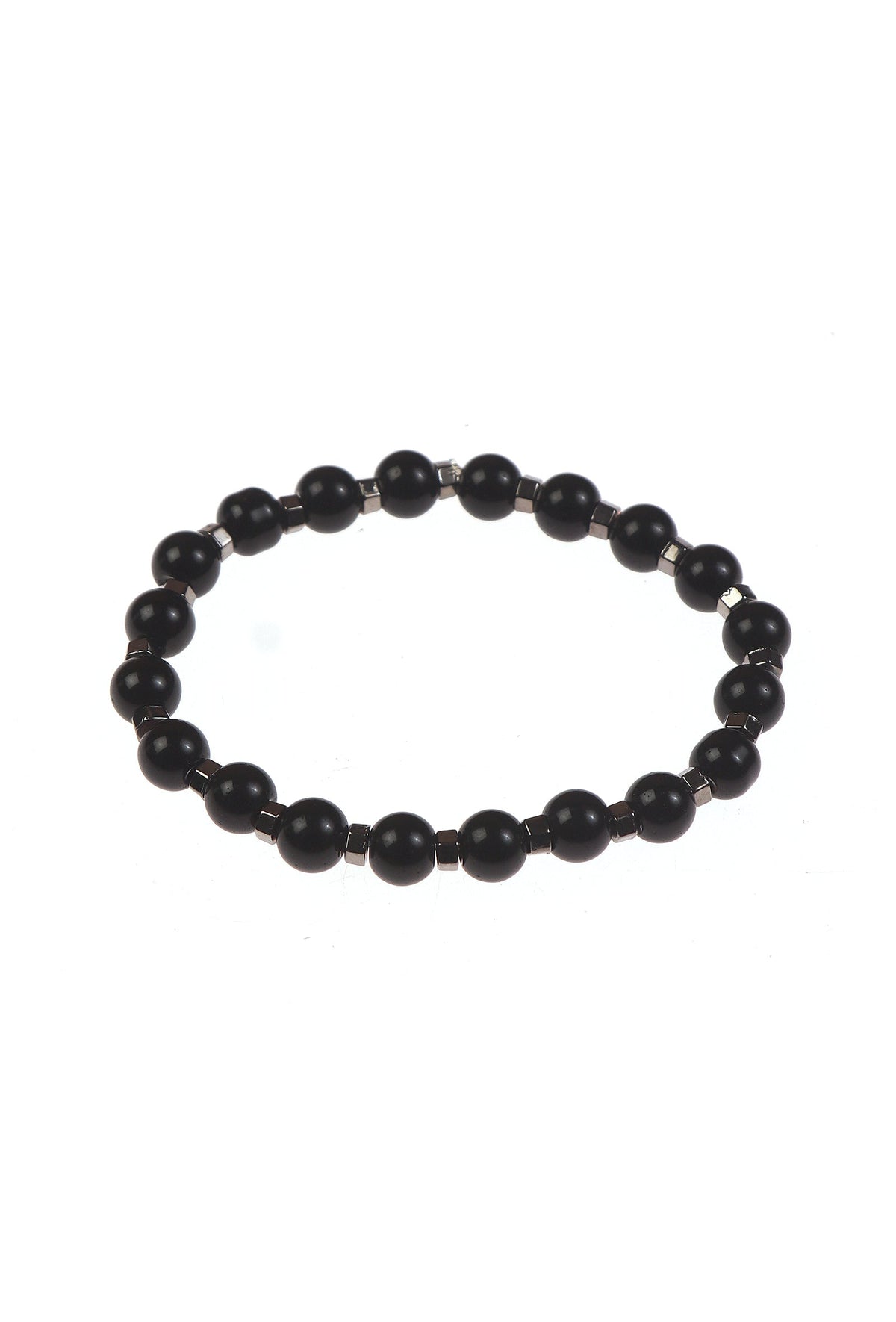Onyx Tiger Eye & Lava Stone Energy Bracelet Set