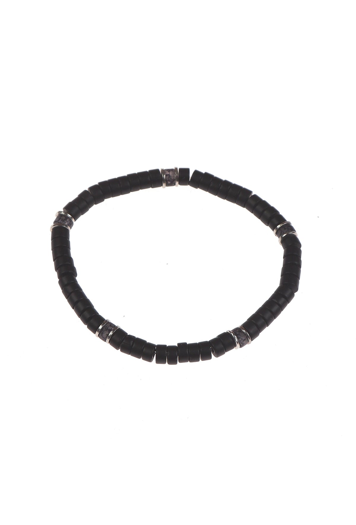 Urban Mix Material Bracelet Set - Set of 4