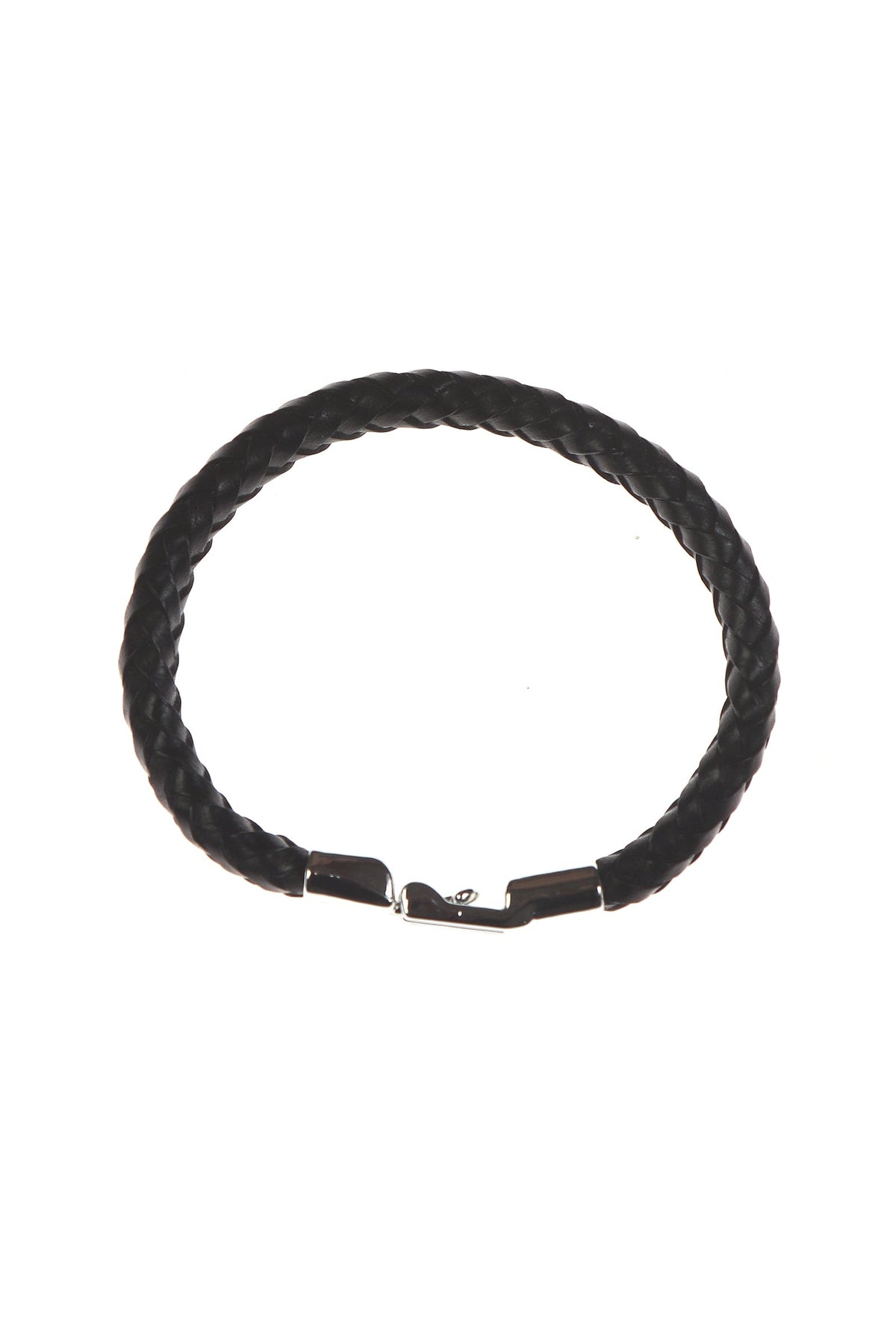 Steel Leather & Matte Black Onyx Bracelet Duo