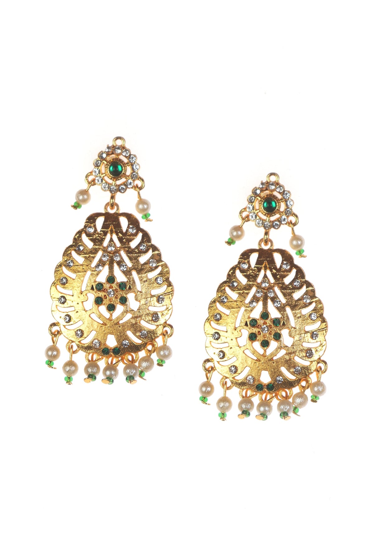 Maharani Emerald Antique Necklace Set