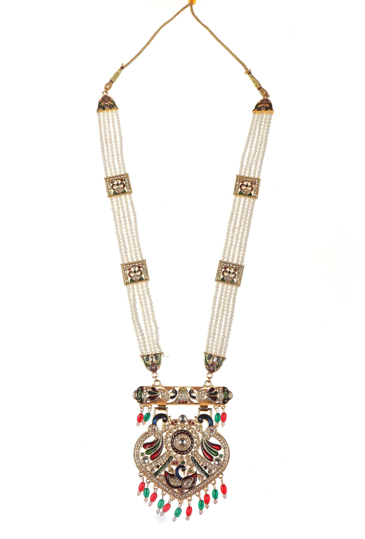 Classic Peacock Royal Necklace Set