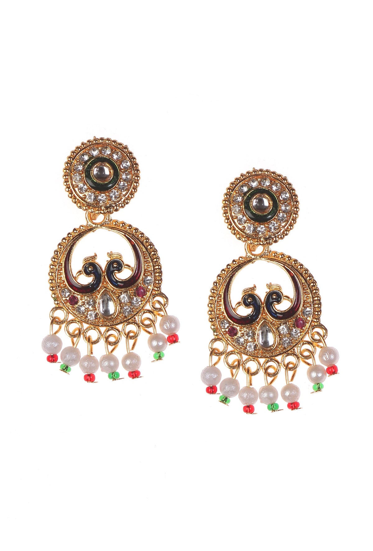 Classic Peacock Royal Necklace Set