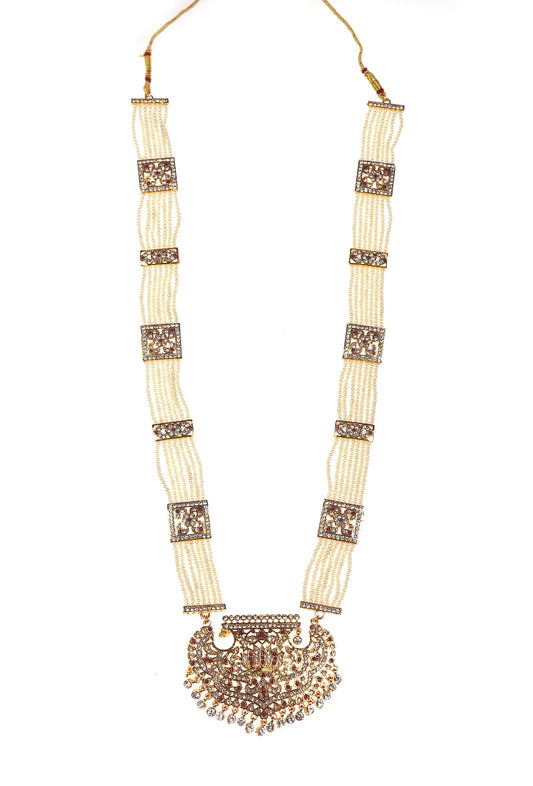 Royal Lotus Heritage Pearl Necklace Set