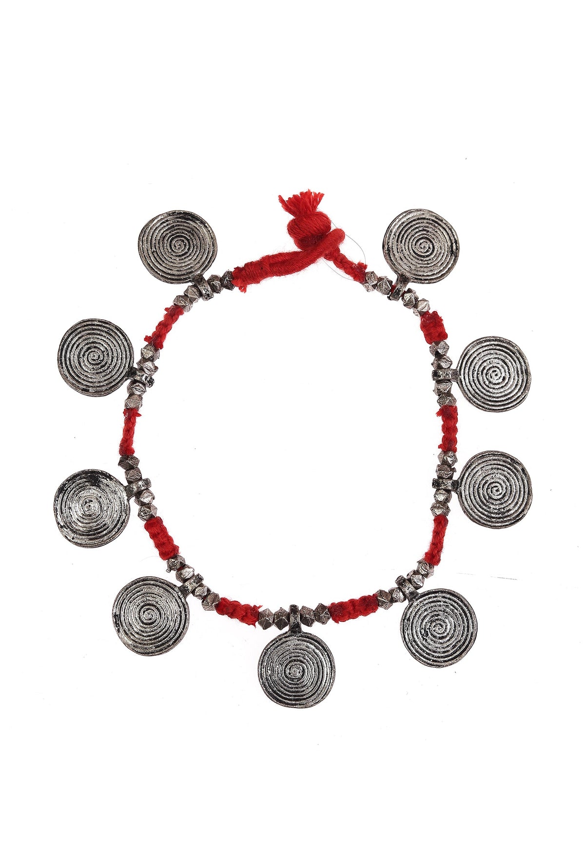 Chakra German Silver Anklet