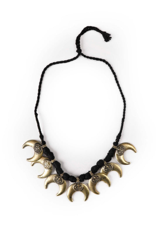 Chandrika German Silver Necklace