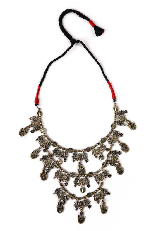 Shraddha German Silver Necklace
