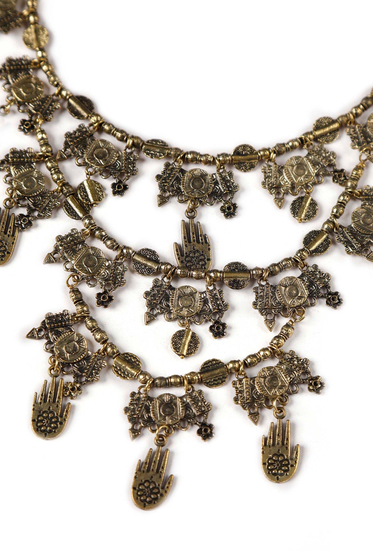 Shraddha German Silver Necklace