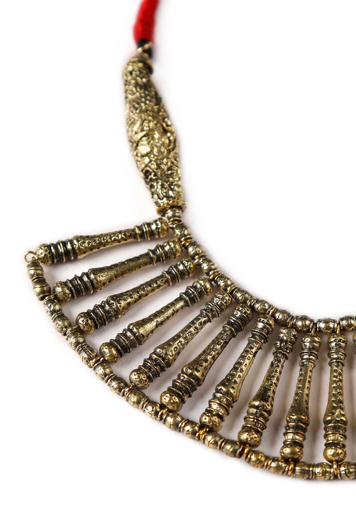Mayurakshi German Silver Necklace