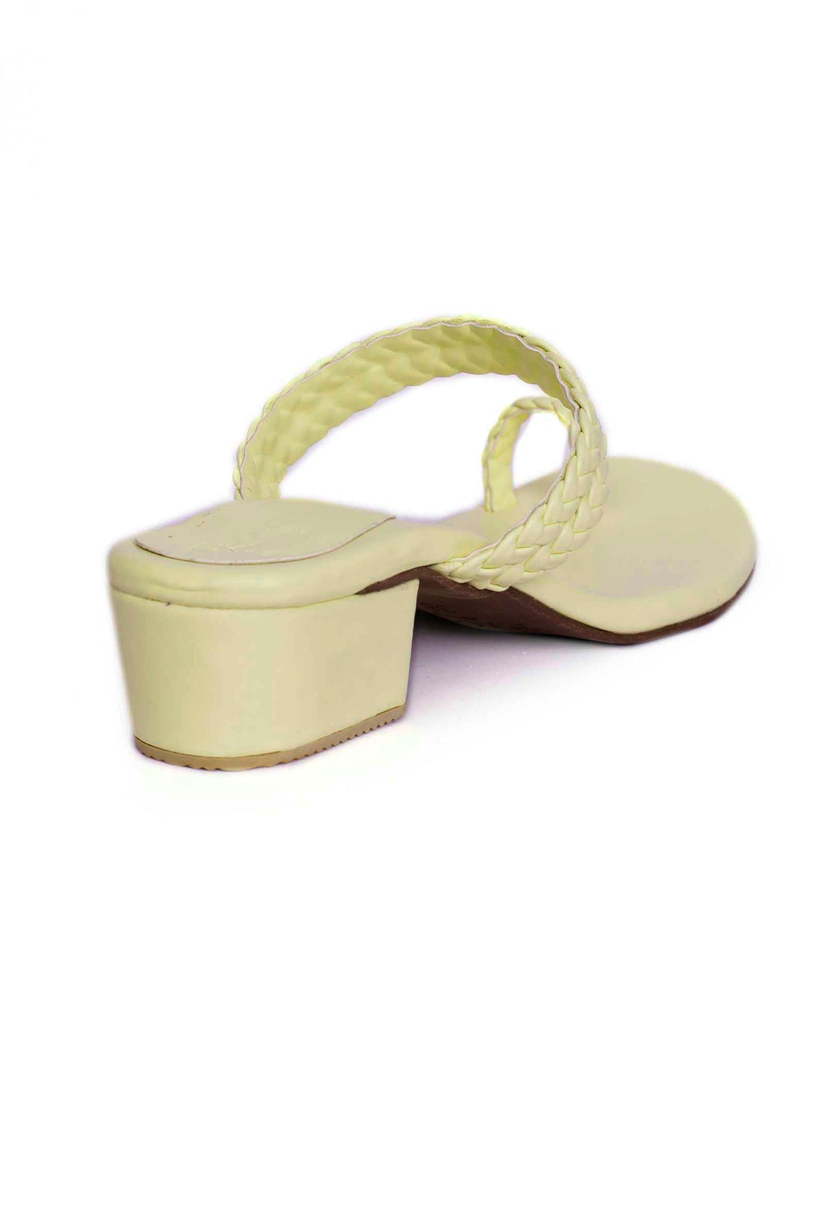 Cream White Knotted Sandals サイズ EU42