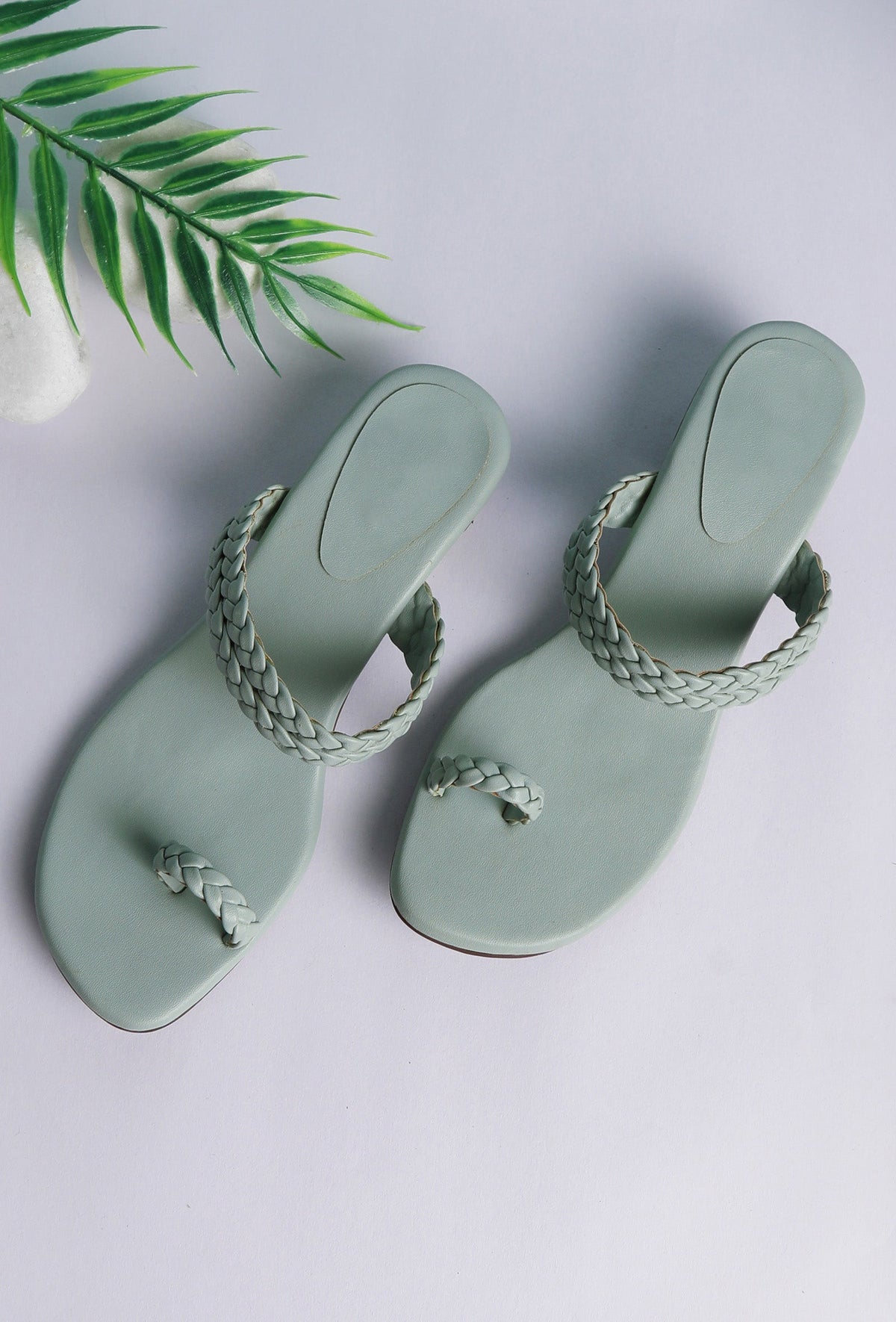 Ice Blue Knotted Sandals サイズ EU38