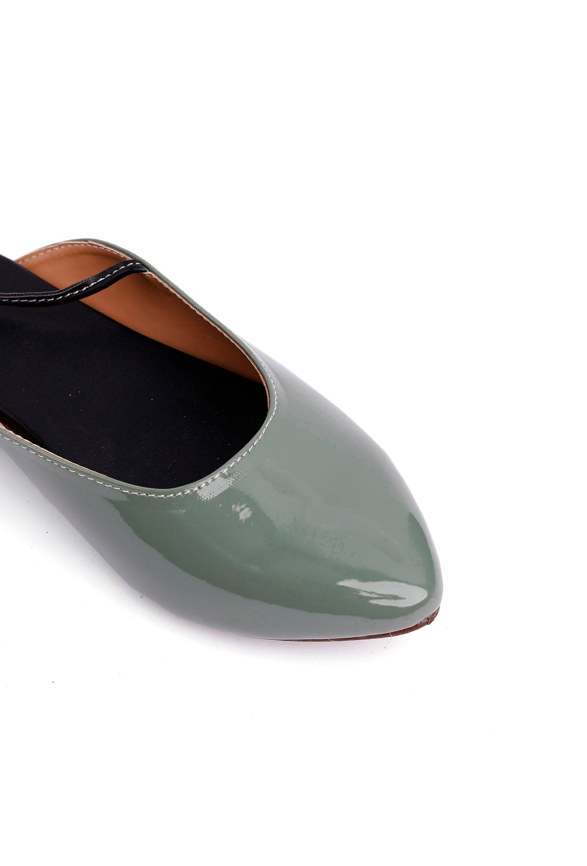Sofia Grey Cruelty Free Leather Mules サイズ EU36