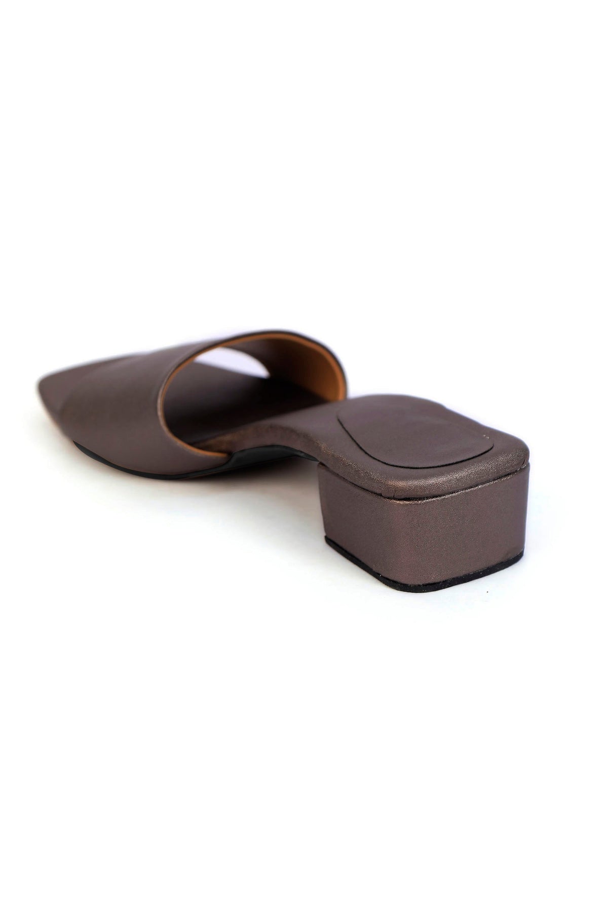 Strappy Grey Cruelty Free Leather Heels サイズ EU39