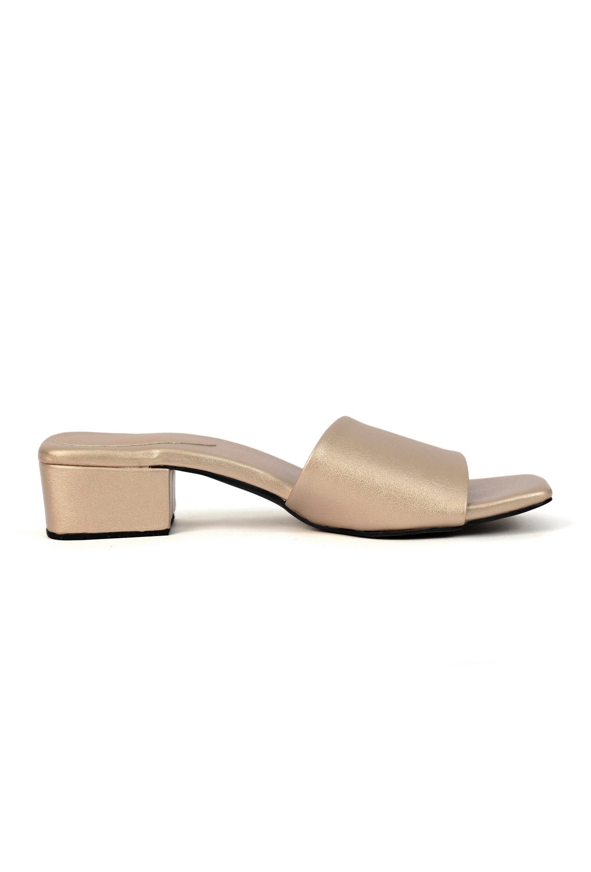 Light Golden Cruelty Free Leather Heels サイズ EU38