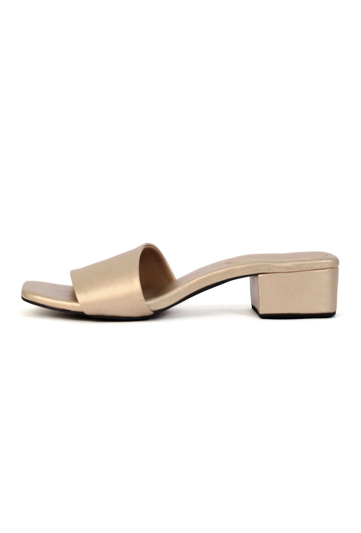 Light Golden Cruelty Free Leather Heels サイズ EU37