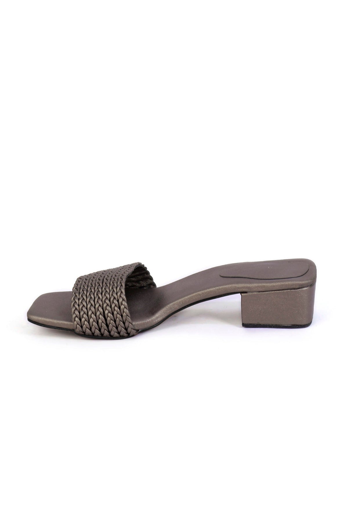Ivon Grey Cruelty Free Leather Heels サイズ EU41