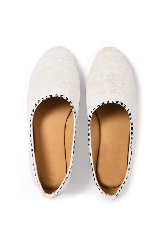 Irish White Pure Hemp Loafers サイズ EU36