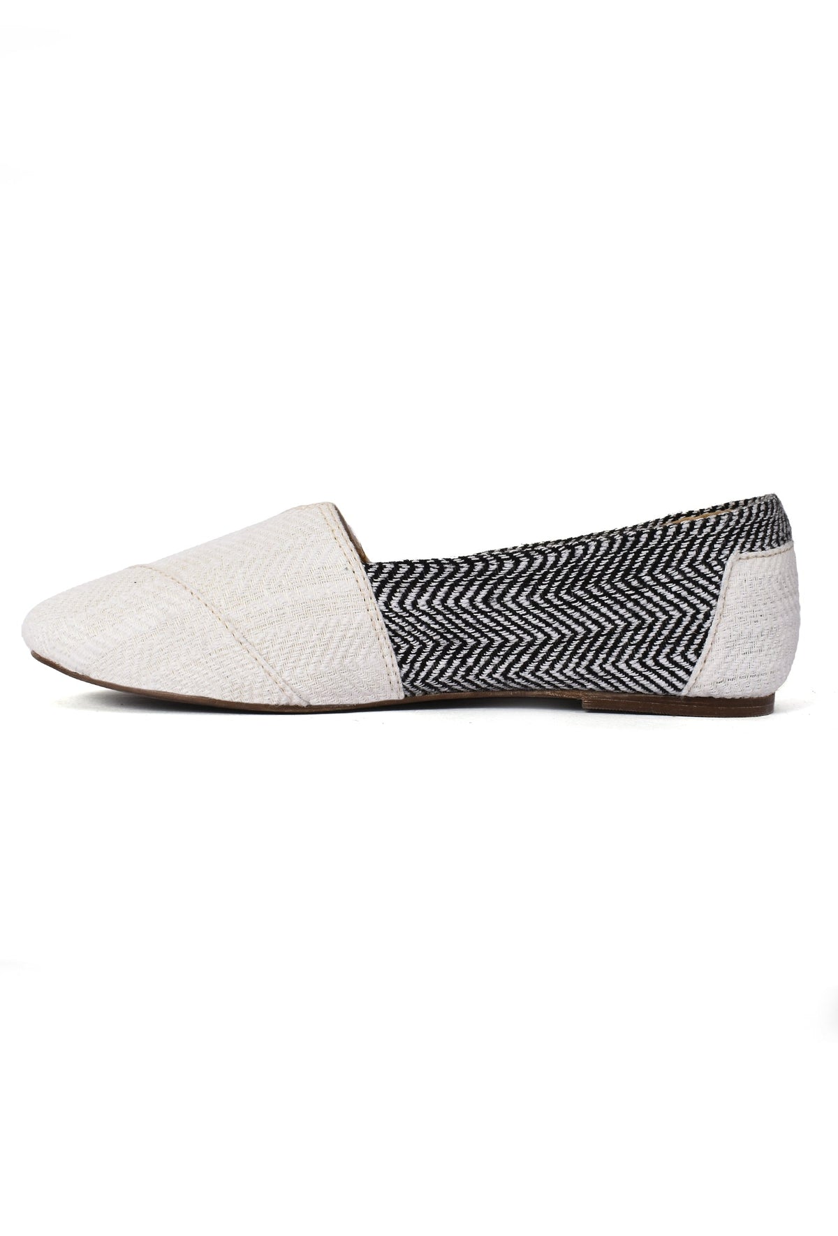 Irish White and Black Pure Hemp Loafers サイズ EU38