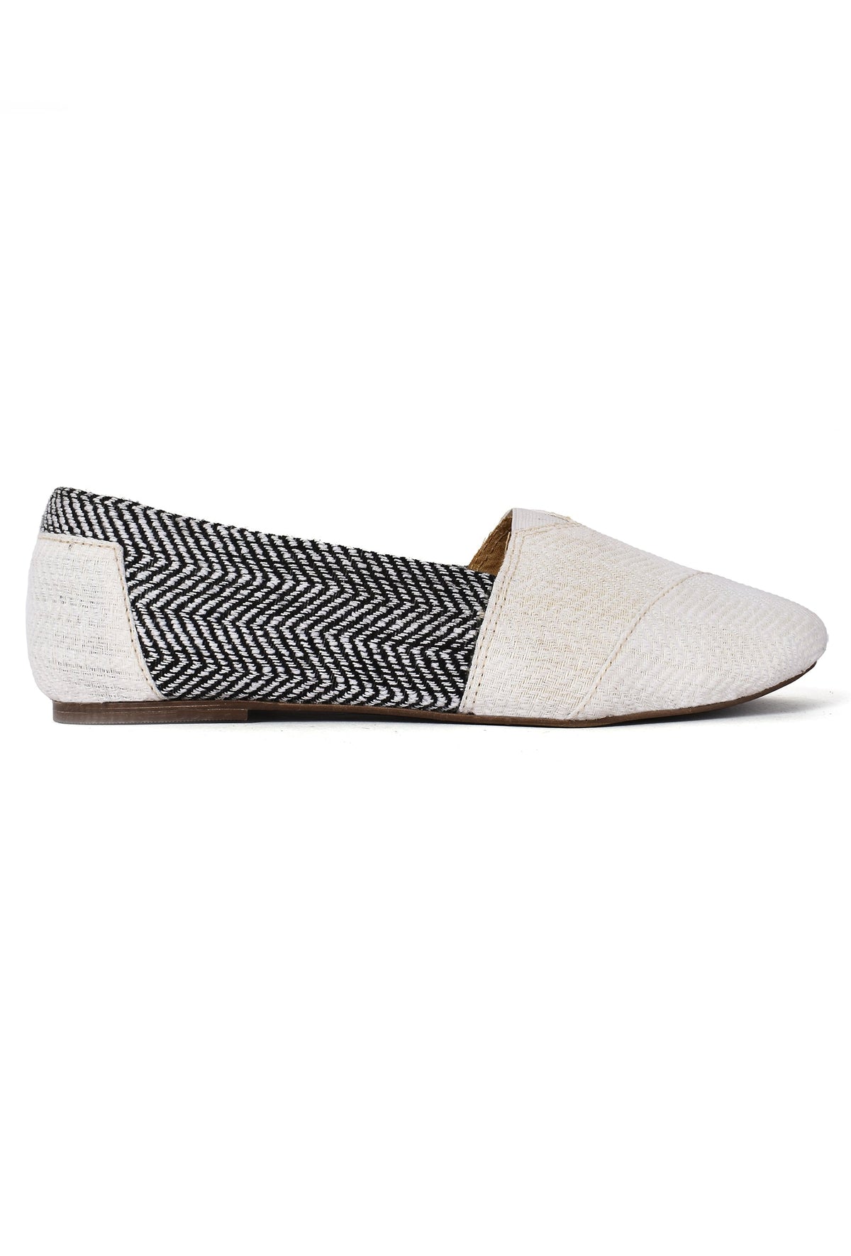 Irish White and Black Pure Hemp Loafers サイズ EU38