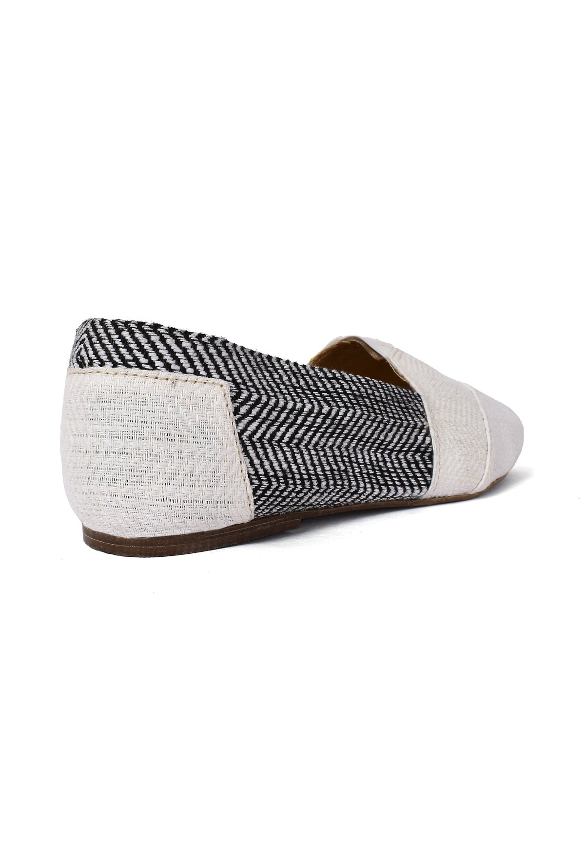 Irish White and Black Pure Hemp Loafers サイズ EU38