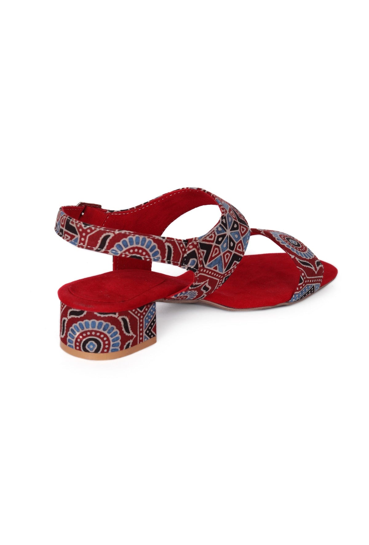Heritage Harmony Red Ajrakh Bliss Heels サイズ EU41