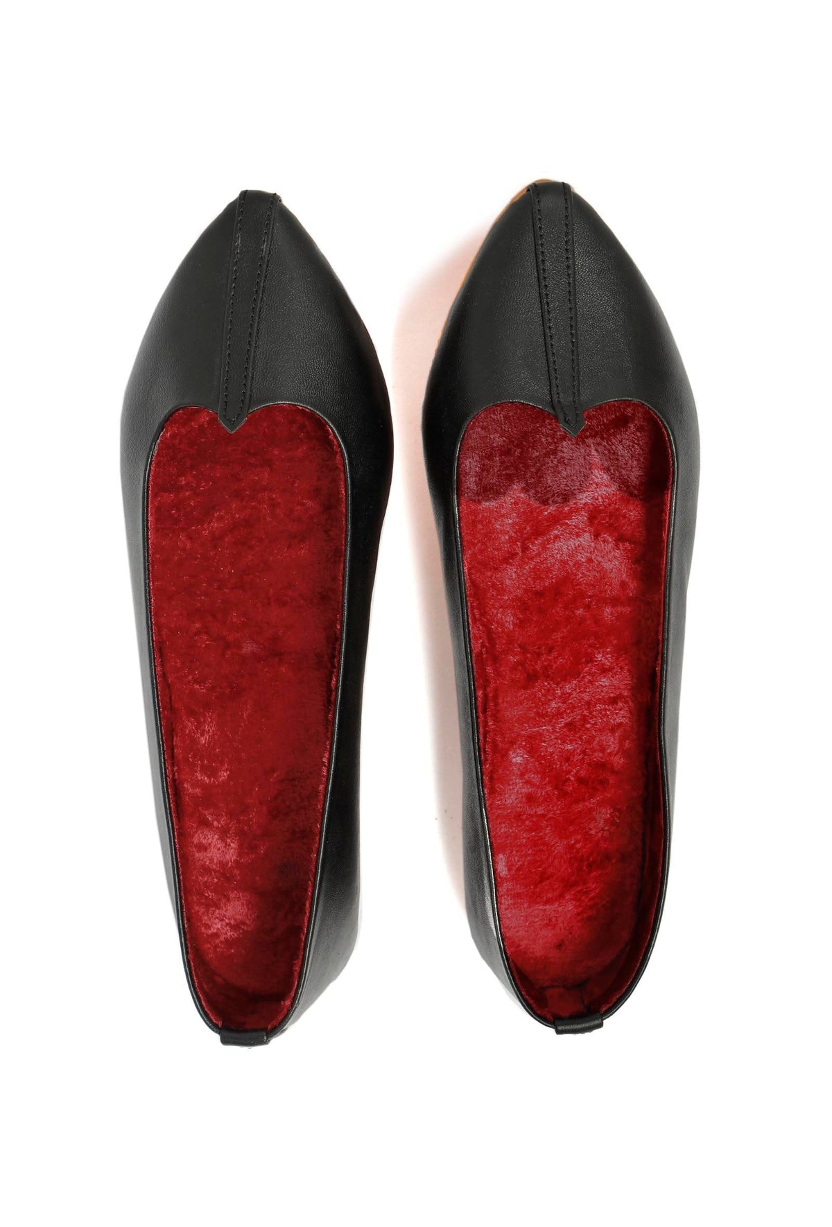 Black Cruelty-Free Leather Juttis サイズ EU39