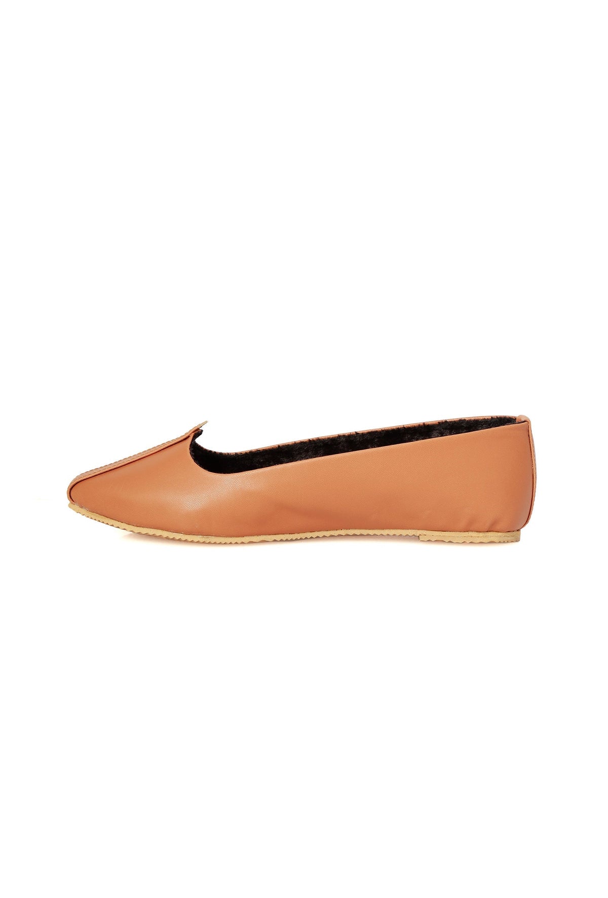 Tan Cruelty-Free Leather Juttis サイズ EU42