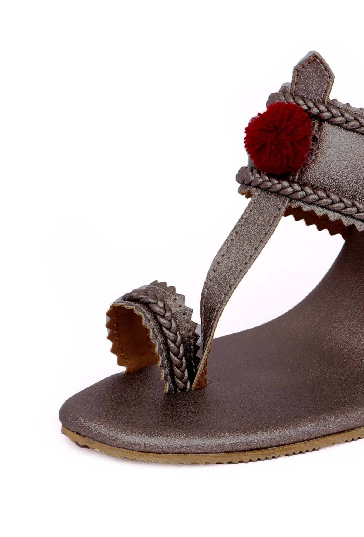 Silver Cruelty-Free Leather Heeled Sandals サイズ EU41