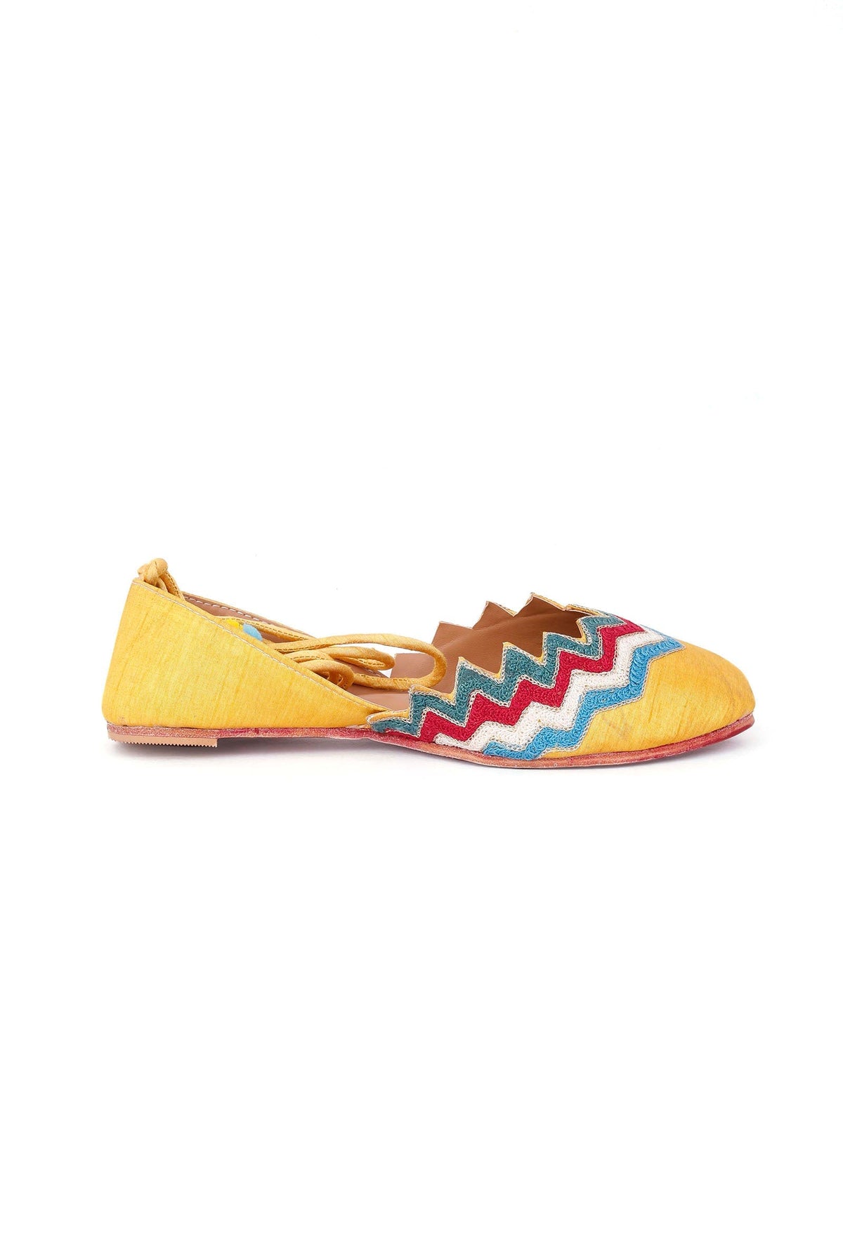 Umang Resham Embroidered Juttis for Women サイズ EU41