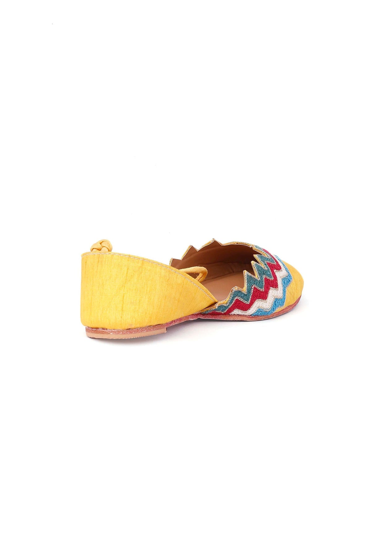 Umang Resham Embroidered Juttis for Women サイズ EU40