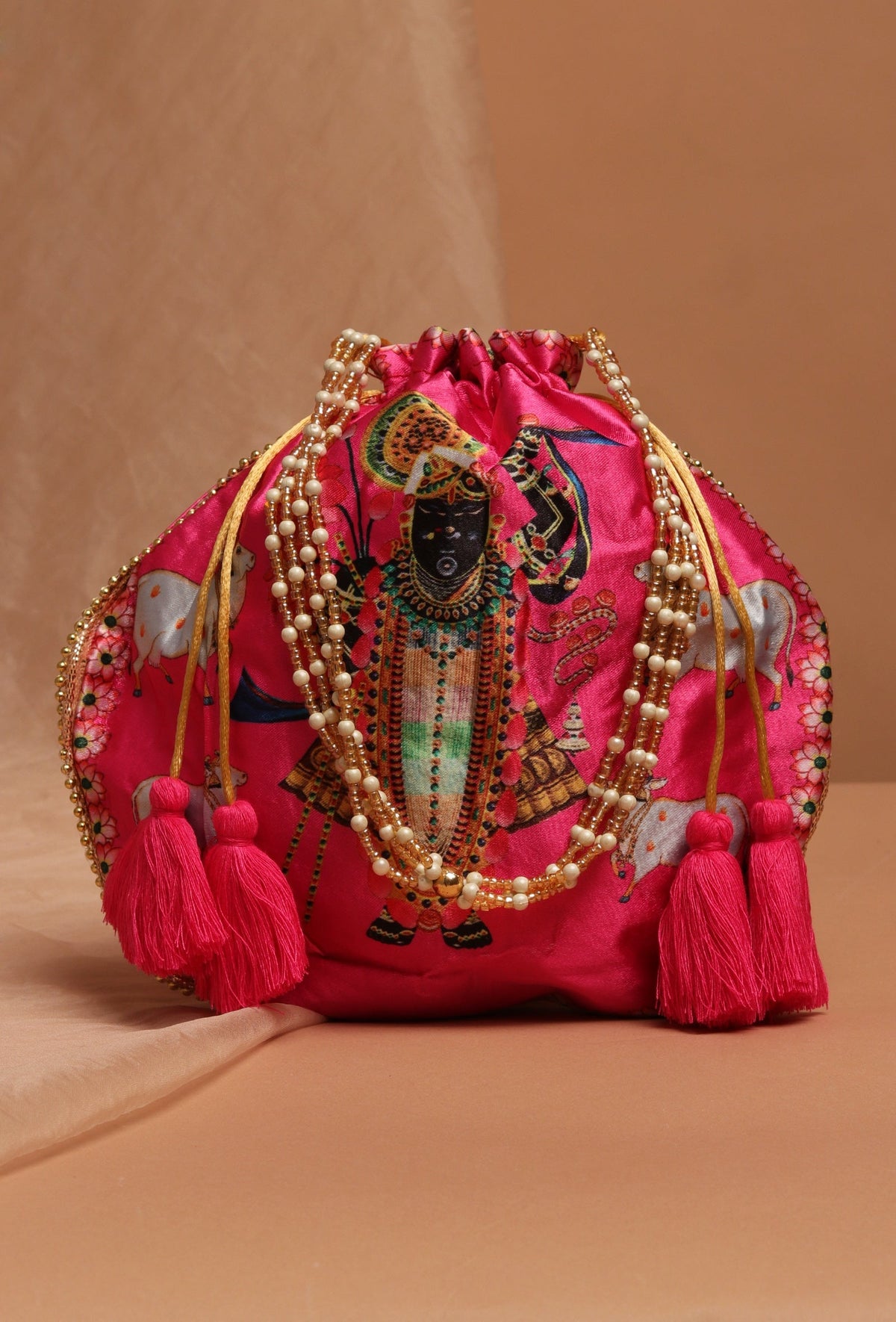 Sacred Shreenath Potli with White Moti