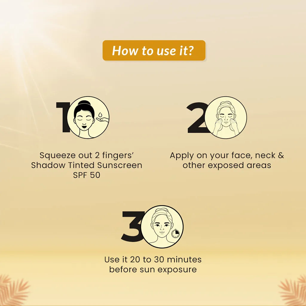Shadow Rx Tinted Sunscreen For Face SPF 50
