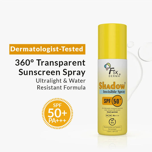 【Fixderma】 Shadow Invisible Spray SPF 50+｜シャドウ インビジブル スプレー SPF50+｜50ml