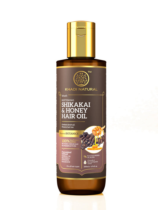 Shikakai & Honey Hair Oil - Powered Botanics 200ml