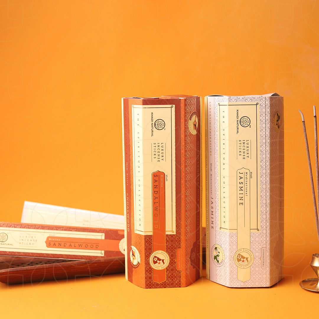 Incense Sticks Jasmine and Sandalwood Combo of Pack of 6