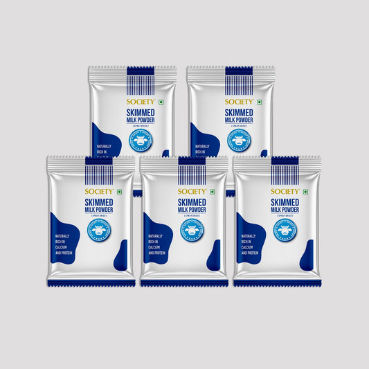【Society Tea】 Skimmed Milk Powder - Pack of 5｜スキムミルクパウダー 5個パック｜100 g x 5