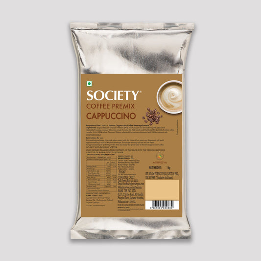 【Society Tea】 Society Cappuccino Premix Pouch｜カプチーノプレミックス パウチ｜1 kg