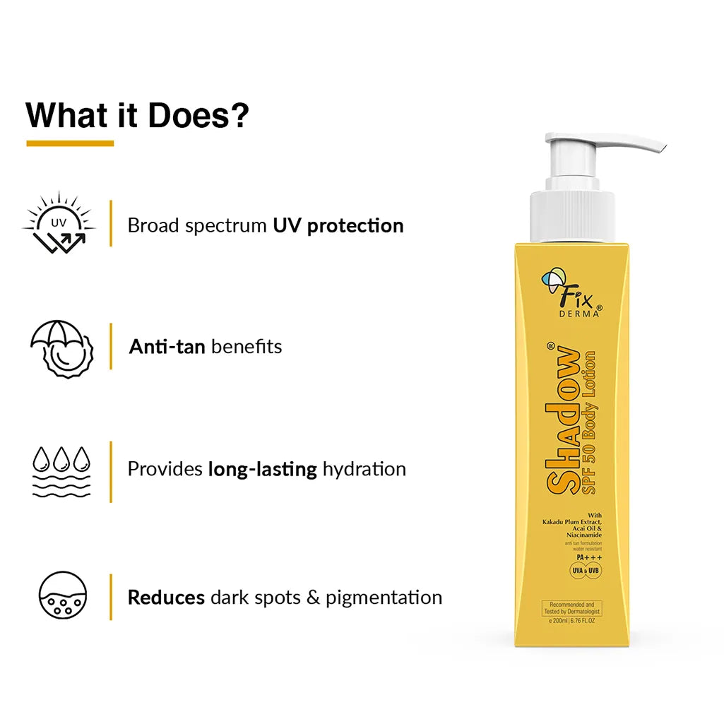 Shadow SPF 50 Body Lotion