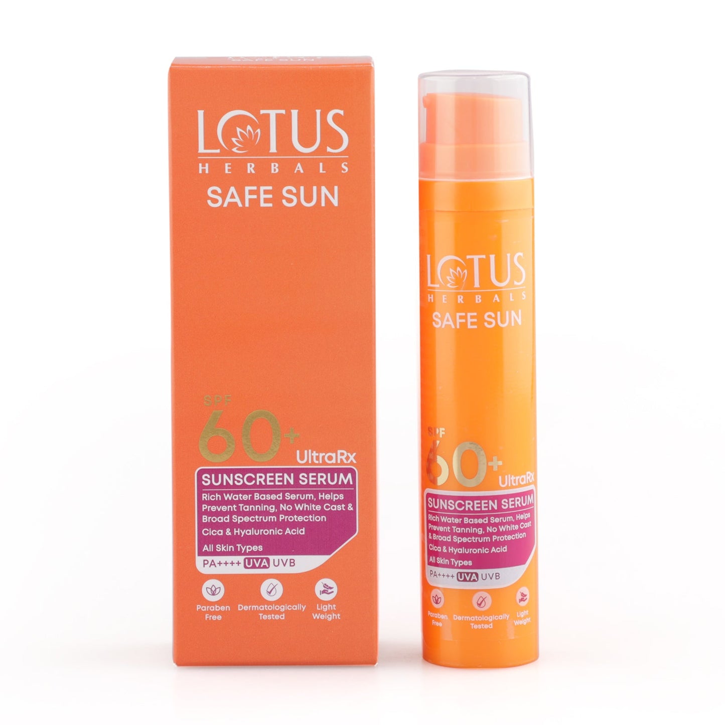 Safe Sun UltraRX Sunscreen Serum SPF 60 PA++++ 75ml
