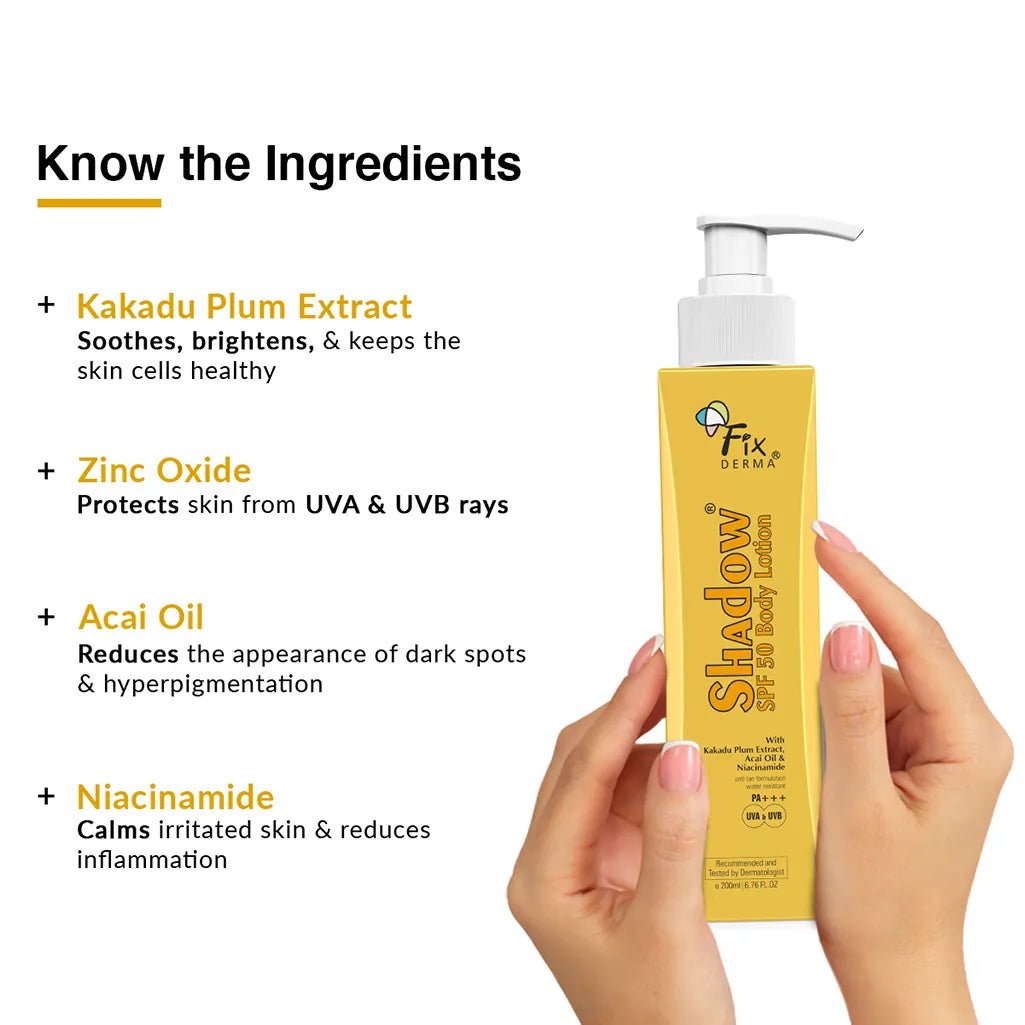Shadow SPF 50 Body Lotion