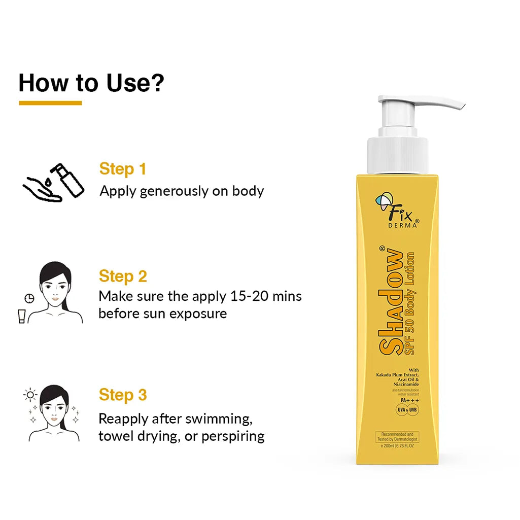 Shadow SPF 50 Body Lotion